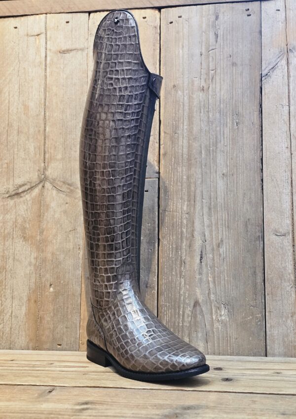 De Niro Boots Bellini Patent Lucidi Onice(Grey) 38 MA XS