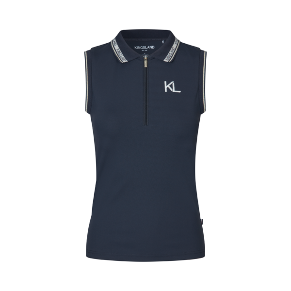 Kingsland Naira Ladies Sleeveless Polo Shirt - Afbeelding 3