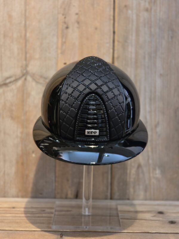 KEP Italiä Cromo 2.0 Polo Polish Black Swarovski Jet Black Frame & Front LIMITED EDITION Milano Street Jet Black Shell M