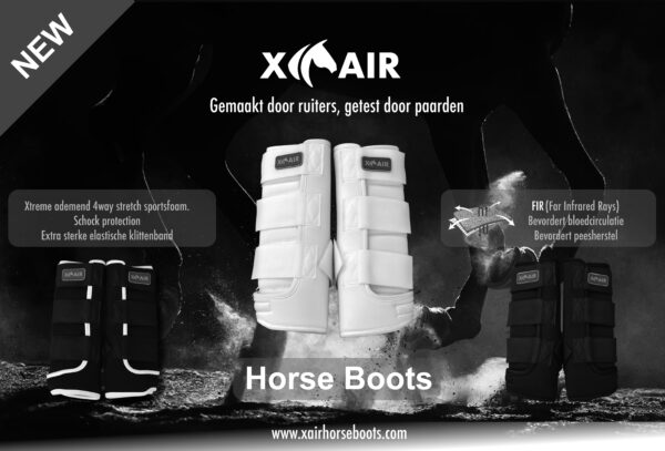 X AIR Horseboots(FIR) Satin Black - Afbeelding 4