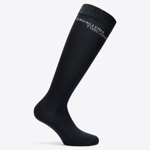 Cavalleria Toscana Jacquard Logo 3 Pack Socks Col:7899 - Afbeelding 2