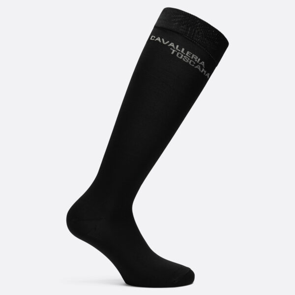 Cavalleria Toscana Jacquard Logo 3 Pack Socks Col:7899 - Afbeelding 4