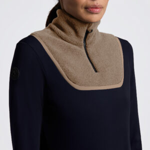 Shirt Cavalleria Toscana Long Sleeve Warm Jersey With Fleece Insert Col:994H