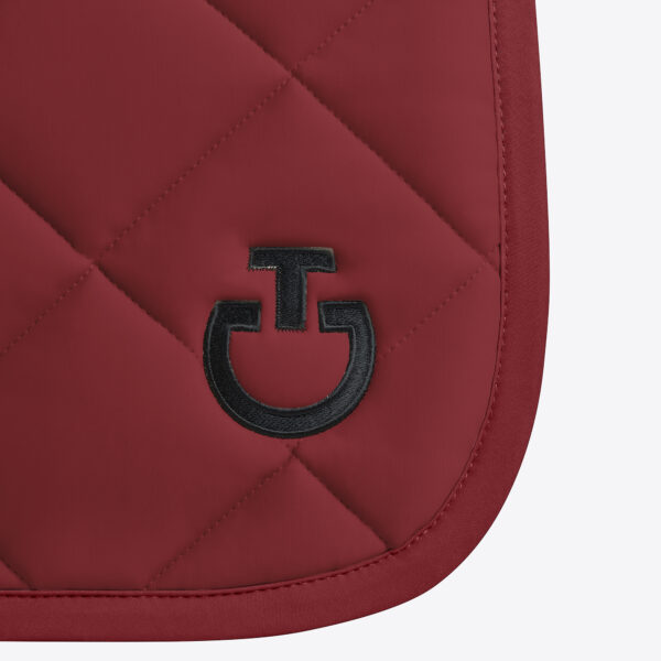 Cavalleria Toscana Daimond Quilted Jersey Dressage Saddle Pad Col:3700 - Afbeelding 2