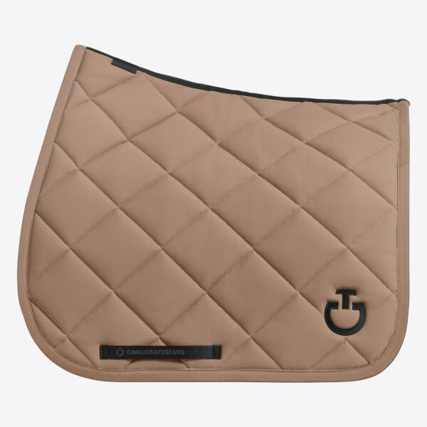 Cavalleria Toscana Daimond Quilted Jersey Dressage Saddle Pad Col:4H00