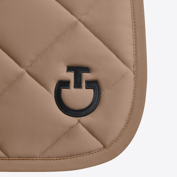 Cavalleria Toscana Daimond Quilted Jersey Dressage Saddle Pad Col:4H00 - Afbeelding 2