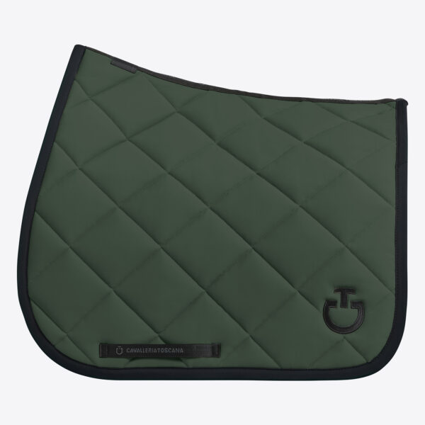 Cavalleria Toscana Daimond Quilted Jersey Dressage Saddle Pad Col:5S99