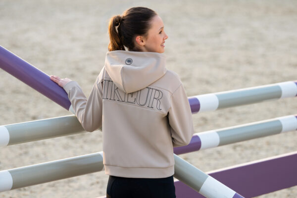 PIKEUR HOODY JACKET 8282 Athleisure Beige & Berry Blush