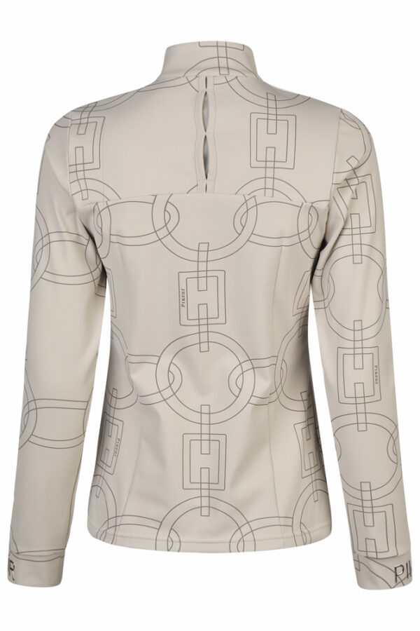 PIKEUR ZIP SHIRT 8284 Selection Pale Grey - Afbeelding 3