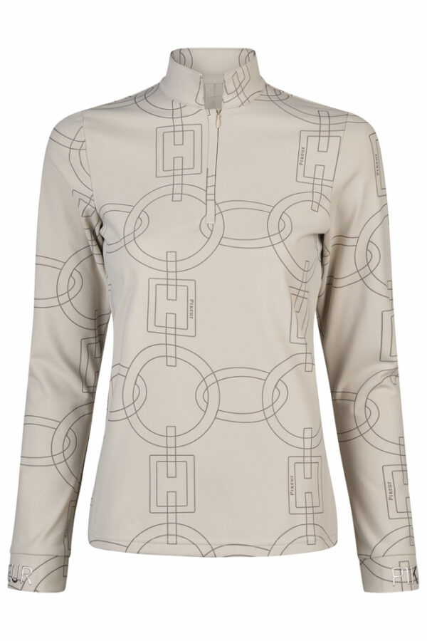 PIKEUR ZIP SHIRT 8284 Selection Pale Grey - Afbeelding 2