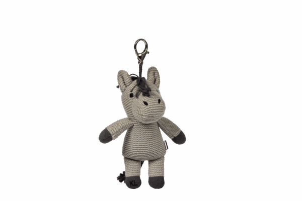 Kingsland Monty Knitted Horse Teddy Grey