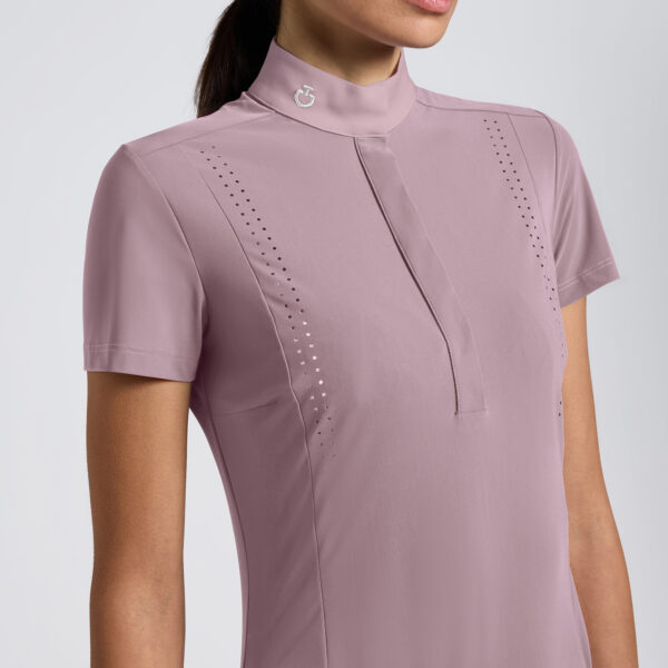 Cavalleria Toscana S/S Perforated Jersey Training/ Competition Shirt Col:2K2K
