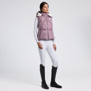 Cavalleria Toscana Hooded Down Padded Nylon Vest Col:2K00