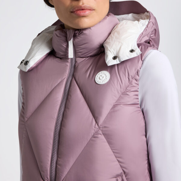 Cavalleria Toscana Hooded Down Padded Nylon Vest Col:2K00 - Afbeelding 2