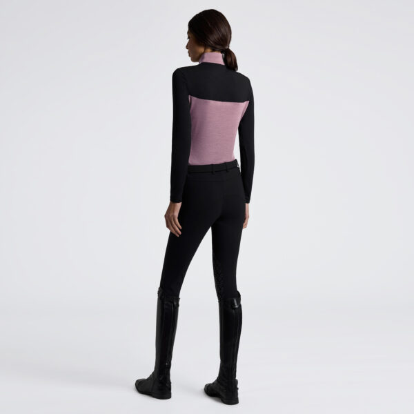 Cavalleria Toscana L/S Tech Wol Half Zip Training Polo Col:2K99 - Afbeelding 3