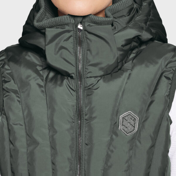 Samshield Bodywarmer Chamonix( Dark Forest & Black) - Afbeelding 5