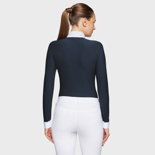 Samshield Competition Long Sleeves Shirt Jella Premium( Navy & Feather) - Afbeelding 5