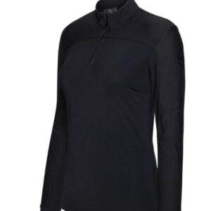 TROLLE T Cut Long Sleeve Polo Balance Black