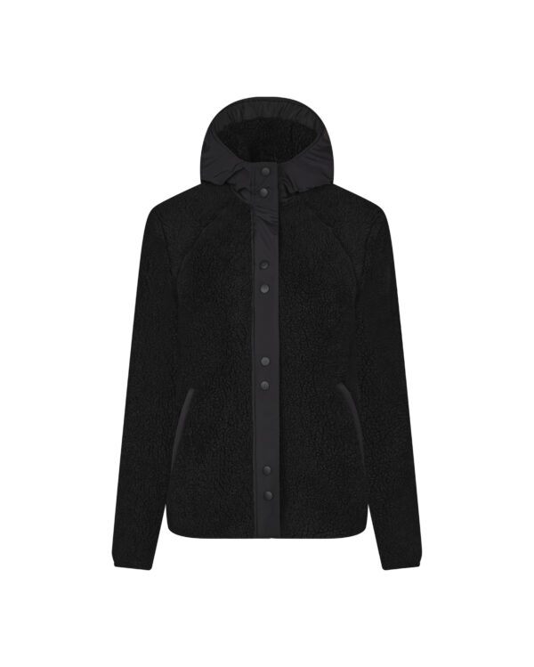 TROLLE Hooded Sherpa Jacket Female( 3 kleuren) - Afbeelding 6