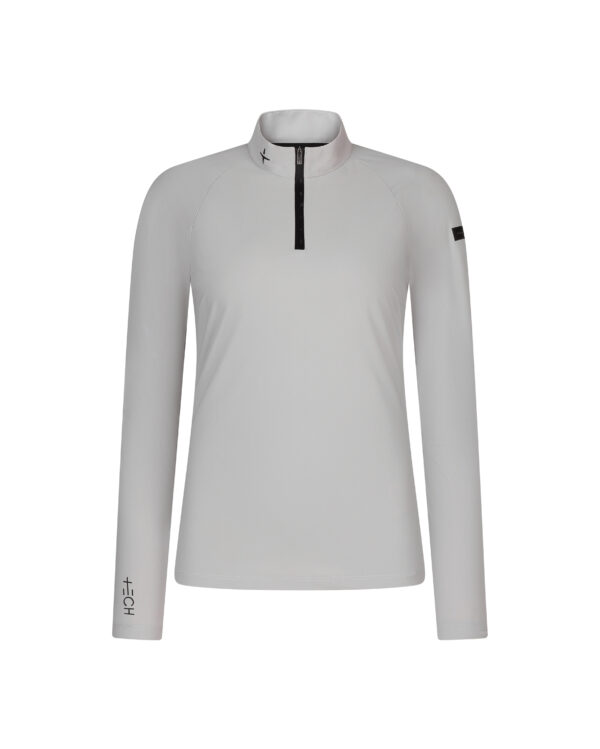 TROLLE Aero Competition Polo Balance Light Grey/ Black - Afbeelding 2