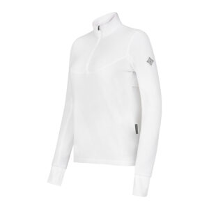 TROLLE Tech Fleece With Half Zip Female White