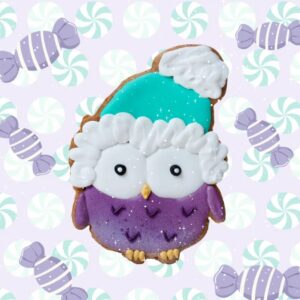 Candy Horse Kerst Iced Cookies – Limited Edition Sneeuwuil