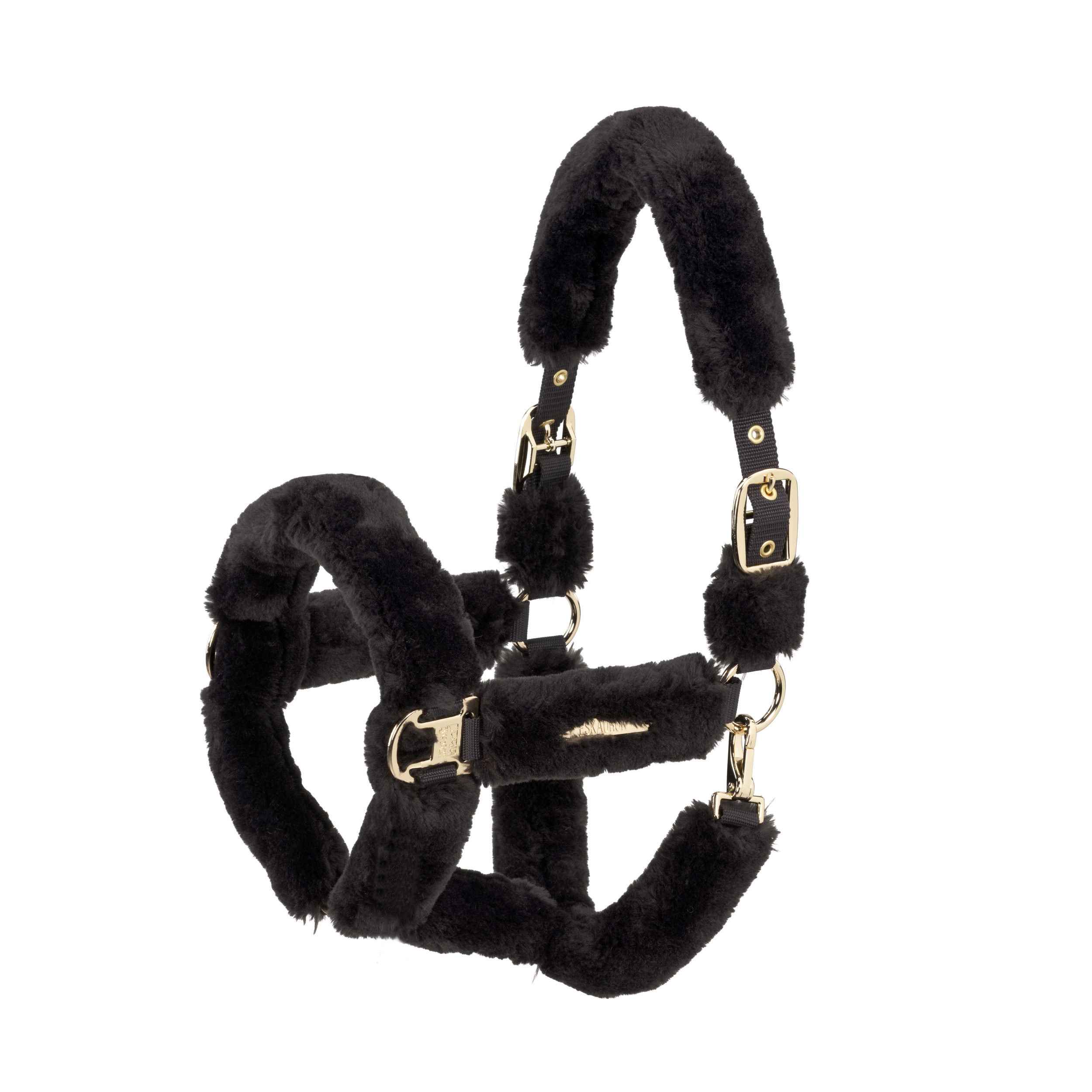 Eskadron Heritage Halster FauxFur Black Truffle