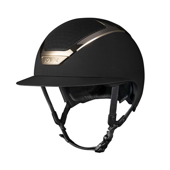 KASK_ star_lady_black_chrome_gold