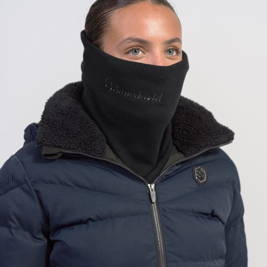SQUARE_NECK_WARMER_CRYSTAL_BLACK_TONE_ON_TONE_FACE
