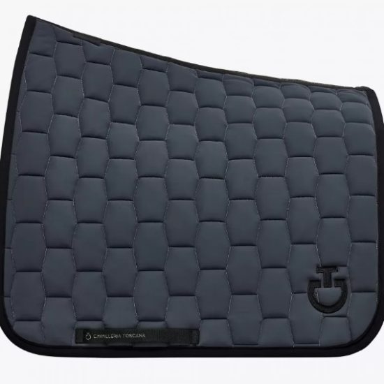 cavalleria-toscana-geometric-grijsblauw-saddlepad