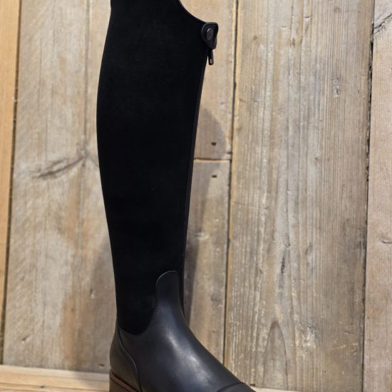 de niro boots bellini camosico black elastic panel