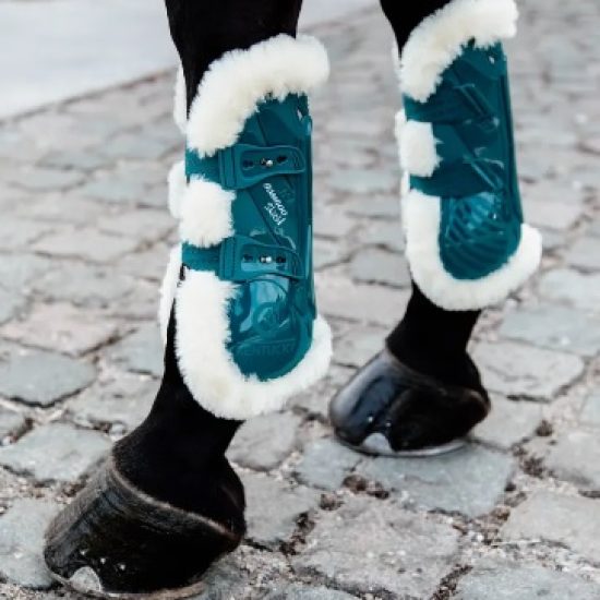 kentucky horsewear bamboo shield Emerald Vegan Fur