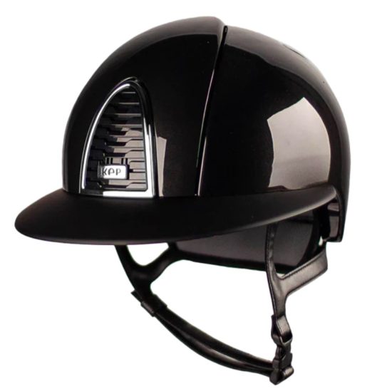 kep italiä polo visor 2.0 cromo shine black