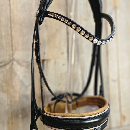 otto schumacher noseband swarovski camel padding